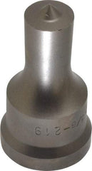 Cleveland Steel Tool - 5/8 Inch Diameter Round Ironworker Punch - 1-1/16 Inch Body Diameter, 1-7/32 Inch Head Diameter, 2-1/8 Inch Overall Length - Americas Industrial Supply