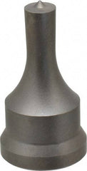 Cleveland Steel Tool - 7/16 Inch Diameter Round Ironworker Punch - 1-1/16 Inch Body Diameter, 1.24 Inch Head Diameter, 2-3/16 Inch Overall Length - Americas Industrial Supply