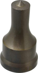 Cleveland Steel Tool - 21/32 Inch Diameter Round Ironworker Punch - 1-7/32 Inch Body Diameter, 1-3/8 Inch Head Diameter, 2-3/8 Inch Overall Length - Americas Industrial Supply