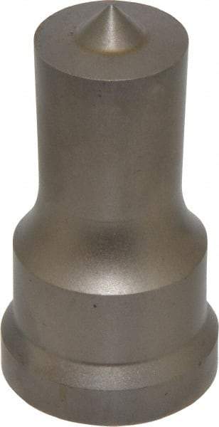 Cleveland Steel Tool - 15/16 Inch Diameter Round Ironworker Punch - 1-7/32 Inch Body Diameter, 1-3/8 Inch Head Diameter, 2-3/8 Inch Overall Length - Americas Industrial Supply