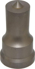 Cleveland Steel Tool - 15/16 Inch Diameter Round Ironworker Punch - 1-7/32 Inch Body Diameter, 1-3/8 Inch Head Diameter, 2-3/8 Inch Overall Length - Americas Industrial Supply