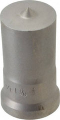 Cleveland Steel Tool - 1-1/4 Inch Diameter Round Ironworker Punch - 1-7/32 Inch Body Diameter, 1-3/8 Inch Head Diameter, 2-3/8 Inch Overall Length - Americas Industrial Supply