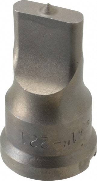 Cleveland Steel Tool - 5/16 Inch Wide Oblong Ironworker Punch - 1-7/32 Inch Body Diameter, 1-3/8 Inch Head Diameter, 2-3/8 Inch Overall Length - Americas Industrial Supply