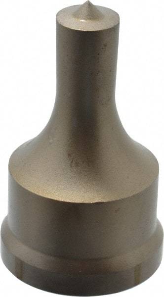 Cleveland Steel Tool - 5/8 Inch Diameter Round Ironworker Punch - 1-17/32 Inch Body Diameter, 1-11/16 Inch Head Diameter, 2-11/16 Inch Overall Length - Americas Industrial Supply