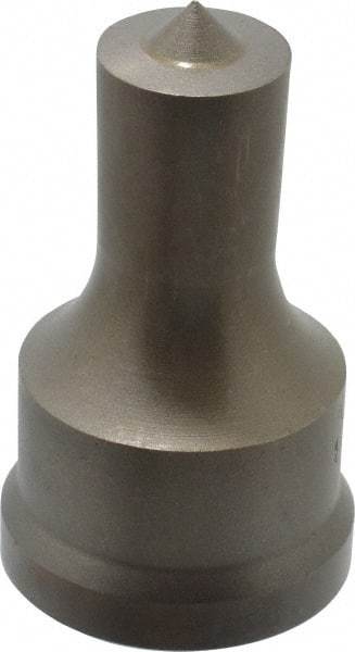 Cleveland Steel Tool - 7/8 Inch Diameter Round Ironworker Punch - 1-17/32 Inch Body Diameter, 1-11/16 Inch Head Diameter, 2-11/16 Inch Overall Length - Americas Industrial Supply