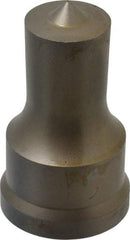 Cleveland Steel Tool - 1-1/16 Inch Diameter Round Ironworker Punch - 1-17/32 Inch Body Diameter, 1-11/16 Inch Head Diameter, 2-11/16 Inch Overall Length - Americas Industrial Supply