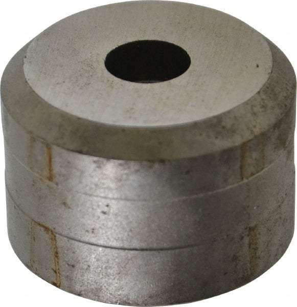 Cleveland Steel Tool - 7/16 Inch Diameter Round Ironworker Die - 1-1/2 Inch Head Diameter, 1 Inch Head Height - Americas Industrial Supply