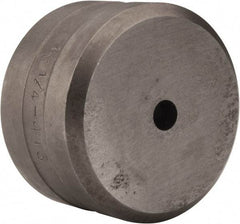 Cleveland Steel Tool - 1/4 Inch Diameter Round Ironworker Die - 1-13/16 Inch Head Diameter, 1-1/8 Inch Head Height - Americas Industrial Supply