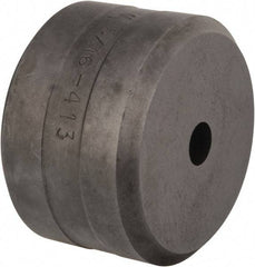 Cleveland Steel Tool - 5/16 Inch Diameter Round Ironworker Die - 1-13/16 Inch Head Diameter, 1-1/8 Inch Head Height - Americas Industrial Supply