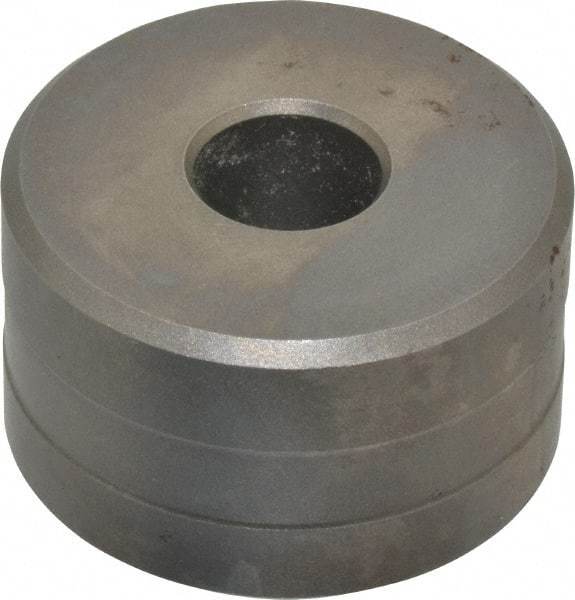 Cleveland Steel Tool - 15/32 Inch Diameter Round Ironworker Die - 1-13/16 Inch Head Diameter, 1-1/8 Inch Head Height - Americas Industrial Supply