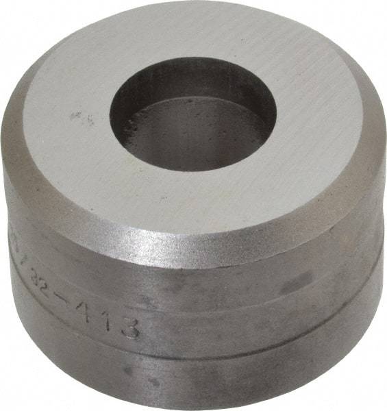 Cleveland Steel Tool - 25/32 Inch Diameter Round Ironworker Die - 1-13/16 Inch Head Diameter, 1-1/8 Inch Head Height - Americas Industrial Supply