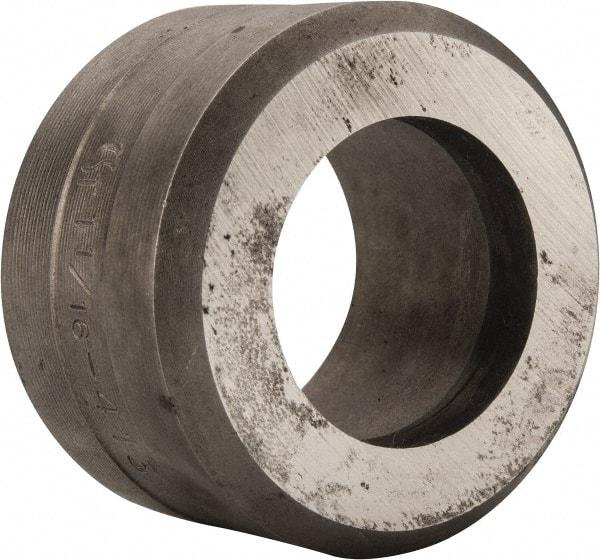 Cleveland Steel Tool - 1-1/16 Inch Diameter Round Ironworker Die - 1-13/16 Inch Head Diameter, 1-1/8 Inch Head Height - Americas Industrial Supply