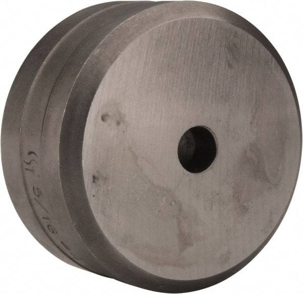 Cleveland Steel Tool - 5/16 Inch Diameter Round Ironworker Die - 2 Inch Head Diameter, 1 Inch Head Height - Americas Industrial Supply