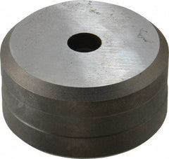 Cleveland Steel Tool - 13/32 Inch Diameter Round Ironworker Die - 2 Inch Head Diameter, 1 Inch Head Height - Americas Industrial Supply