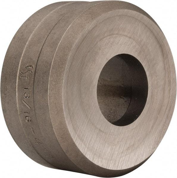 Cleveland Steel Tool - 13/16 Inch Diameter Round Ironworker Die - 2 Inch Head Diameter, 1 Inch Head Height - Americas Industrial Supply