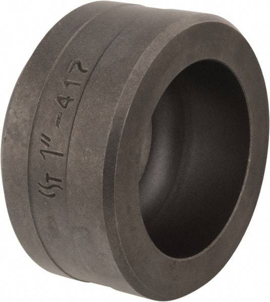 Cleveland Steel Tool - 1 Inch Diameter Round Ironworker Die - 2 Inch Head Diameter, 1 Inch Head Height - Americas Industrial Supply