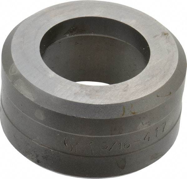 Cleveland Steel Tool - 1-3/16 Inch Diameter Round Ironworker Die - 2 Inch Head Diameter, 1 Inch Head Height - Americas Industrial Supply