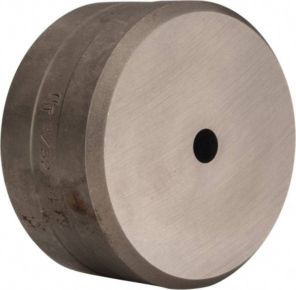 Cleveland Steel Tool - 9/32 Inch Diameter Round Ironworker Die - 2-3/8 Inch Head Diameter, 1-1/4 Inch Head Height - Americas Industrial Supply