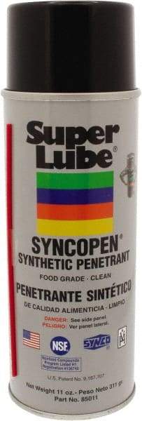Synco Chemical - 11 oz Aerosol Synthetic Penetrant - Food Grade - Americas Industrial Supply