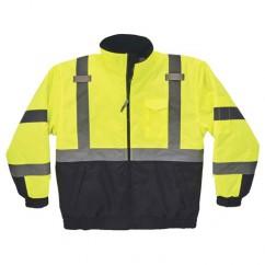 8377 4XL LIME QUILTED BOMBER JACKET - Americas Industrial Supply