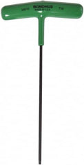 Bondhus - T10 Standard Torx Key - T-Handle Cushion Grip, Protanium High Torque Steel - Americas Industrial Supply
