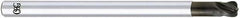 OSG - 1/4", 4 Flute, Single End, Solid Carbide, 1/16" Corner Radius End Mill - 4" OAL, 30° Helix, Right Hand Flute, 1/4" LOC, Right Hand Cut, - Americas Industrial Supply