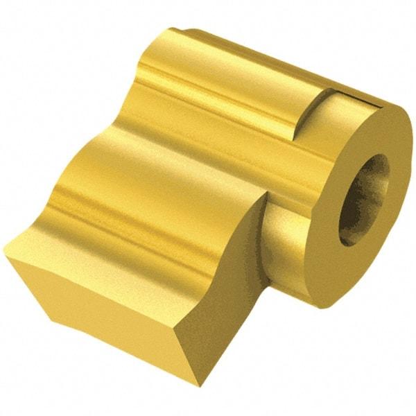 Iscar - UMGR4.0-0.0 Grade IC508 Carbide Turning Insert - TiCN/TiN Finish, Irregular - Americas Industrial Supply