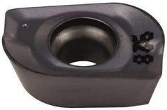 Iscar - ADKT150550 HM Grade IC928 Carbide Milling Insert - TiAlN Finish, 0.2087" Thick, 5mm Corner Radius - Americas Industrial Supply