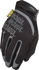 Mechanix Wear - Size XL (11) Lycra/Synthetic Leather General Protection Work Gloves - For General Purpose, Uncoated, Hook & Loop Cuff, Full Fingered, Black, Paired - Americas Industrial Supply