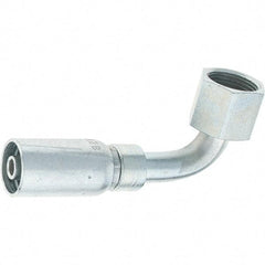 Eaton - Steel Hydraulic Hose Swivel - -6 Hose Size, 3/8" Hose Diam - Americas Industrial Supply