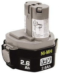 Makita - 12 Volt NiMH Power Tool Battery - 2.6 Ahr Capacity, 1 hr Charge Time, Series Mforce - Americas Industrial Supply