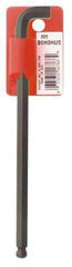 Bondhus - 10mm Hex, Short Arm, Ball End Hex Key - 7-49/64" OAL, Protanium High Torque Steel, Metric System of Measurement - Americas Industrial Supply
