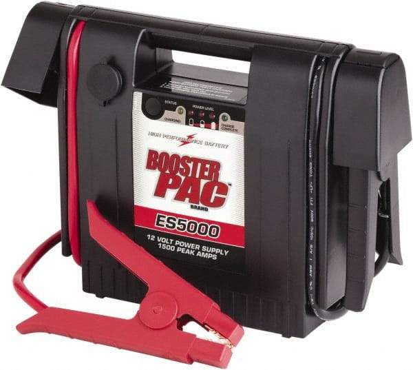 Solar - 12 VDC Jump Starter - 1,500 Peak Amps/400 Crank Amps - Americas Industrial Supply