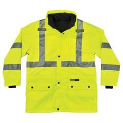 8385 M LIME 4-IN-1 JACKET - Americas Industrial Supply