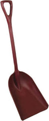 Remco - 17-1/8" High Square Plastic Shovel - 27" Long D-Grip Handle - Americas Industrial Supply