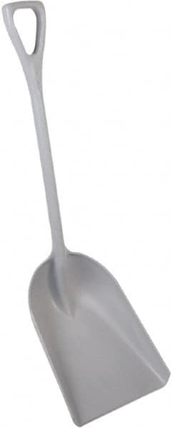 Remco - 17-1/8" High Square Plastic Shovel - 27" Long D-Grip Handle - Americas Industrial Supply