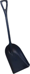 Remco - 17-1/8" High Square Plastic Shovel - 27" Long D-Grip Handle - Americas Industrial Supply