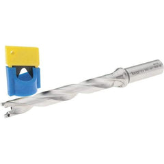 Iscar - 0.551" to 0.587" Diam, 8xD, 4.41" Max Depth, 5/8" Shank Diam, 7.09" OAL, Replaceable-Tip Drill - FCP, ICK, ICK-2M, ICM, ICN, ICP, iCP-2M Insert, 14 Seat Size, 83853309 Toolholder, Series SumoCham - Americas Industrial Supply