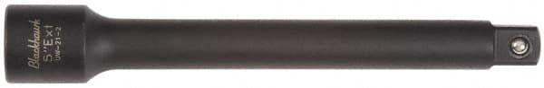 Blackhawk by Proto - 3/8" Drive Impact Socket Extension - 5" OAL, Black Oxide Finish - Americas Industrial Supply