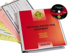 Marcom - Personal Protective Equipment, Multimedia Training Kit - 18 Minute Run Time DVD, English and Spanish - Americas Industrial Supply