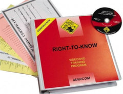 Marcom - Right to Know for Building and Construction Companies, Multimedia Training Kit - DVD, English - Americas Industrial Supply