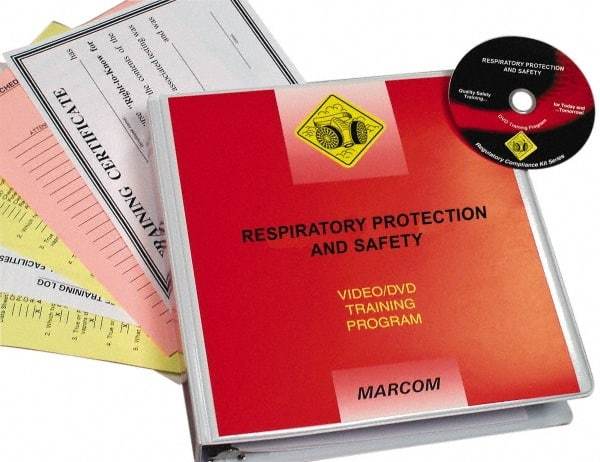 Marcom - Respiratory Protection and Safety, Multimedia Training Kit - DVD, English - Americas Industrial Supply