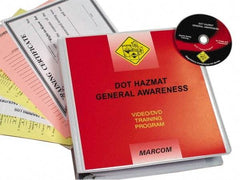 Marcom - DOT HazMat General Awareness, Multimedia Training Kit - 17 Minute Run Time DVD, English and Spanish - Americas Industrial Supply