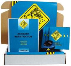 Marcom - Accident Investigation, Multimedia Training Kit - 13 Minute Run Time DVD, English and Spanish - Americas Industrial Supply