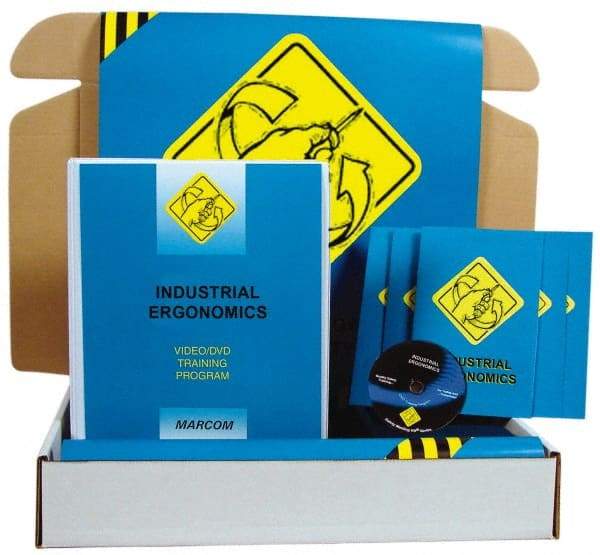 Marcom - Industrial Ergonomics, Multimedia Training Kit - DVD, English - Americas Industrial Supply