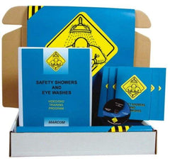 Marcom - Safety Showers and Eye Washes, Multimedia Training Kit - 12 Minute Run Time DVD, English and Spanish - Americas Industrial Supply