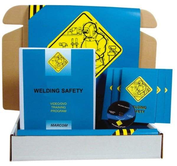 Marcom - Welding Safety, Multimedia Training Kit - 14 Minute Run Time DVD, English and Spanish - Americas Industrial Supply