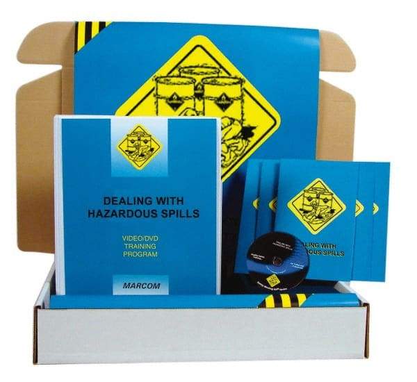 Marcom - Dealing with Hazardous Spills, Multimedia Training Kit - 23 Minute Run Time DVD, English and Spanish - Americas Industrial Supply