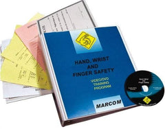 Marcom - Hand, Wrist and Finger Safety, Multimedia Training Kit - 12 Minute Run Time DVD, English and Spanish - Americas Industrial Supply