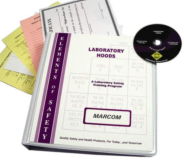 Marcom - Laboratory Hoods, Multimedia Training Kit - DVD, English - Americas Industrial Supply